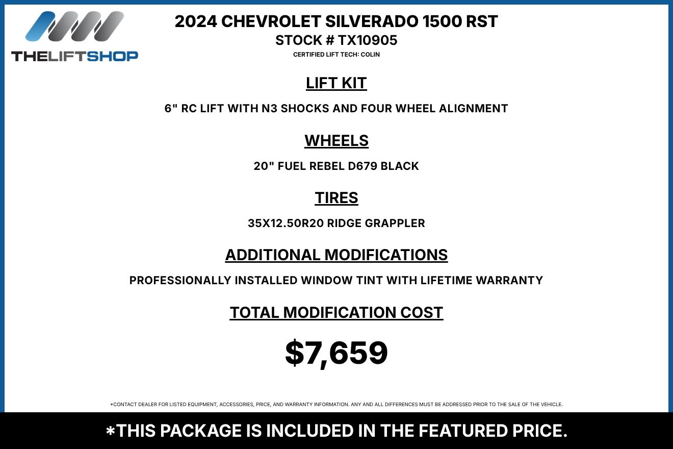 2024 Chevrolet Silverado 1500 RST Crew Cab Image 2