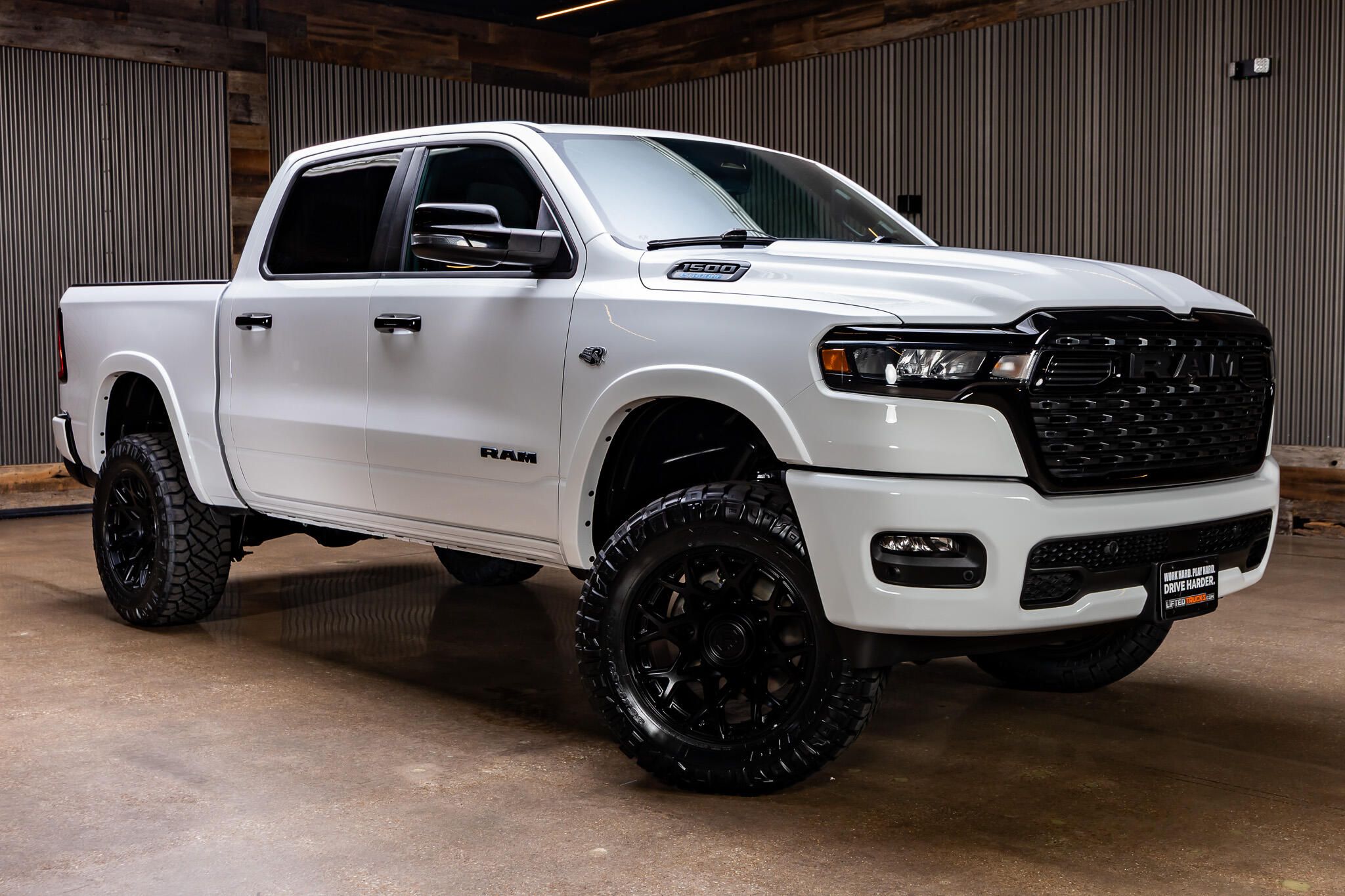 Bright White Clear Coat 2026 RAM 1500 Pickup Truck Four-Wheel Drive Automatic