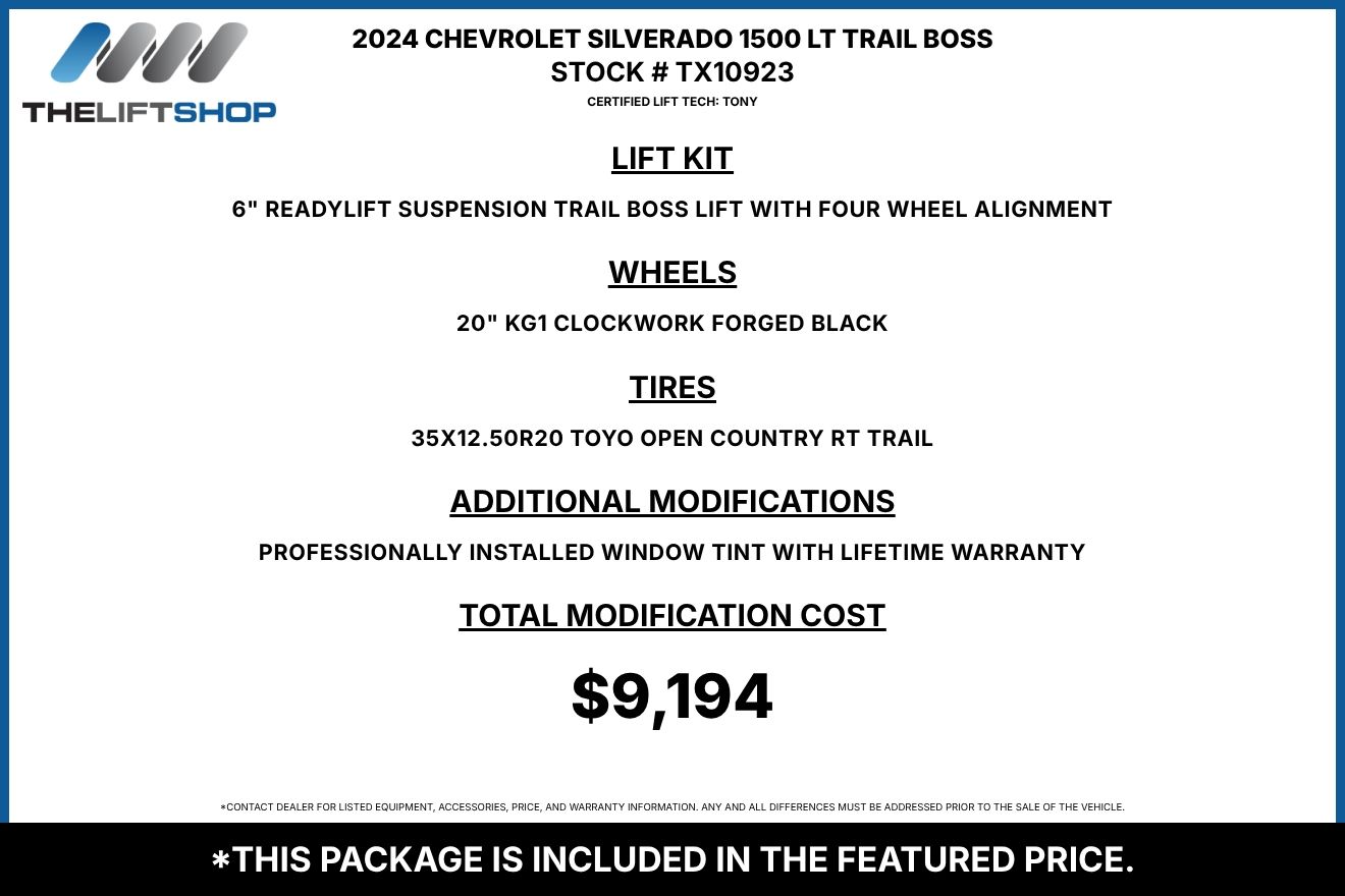 2024 Chevrolet Silverado 1500 LT Trail Boss Crew Cab Image 3