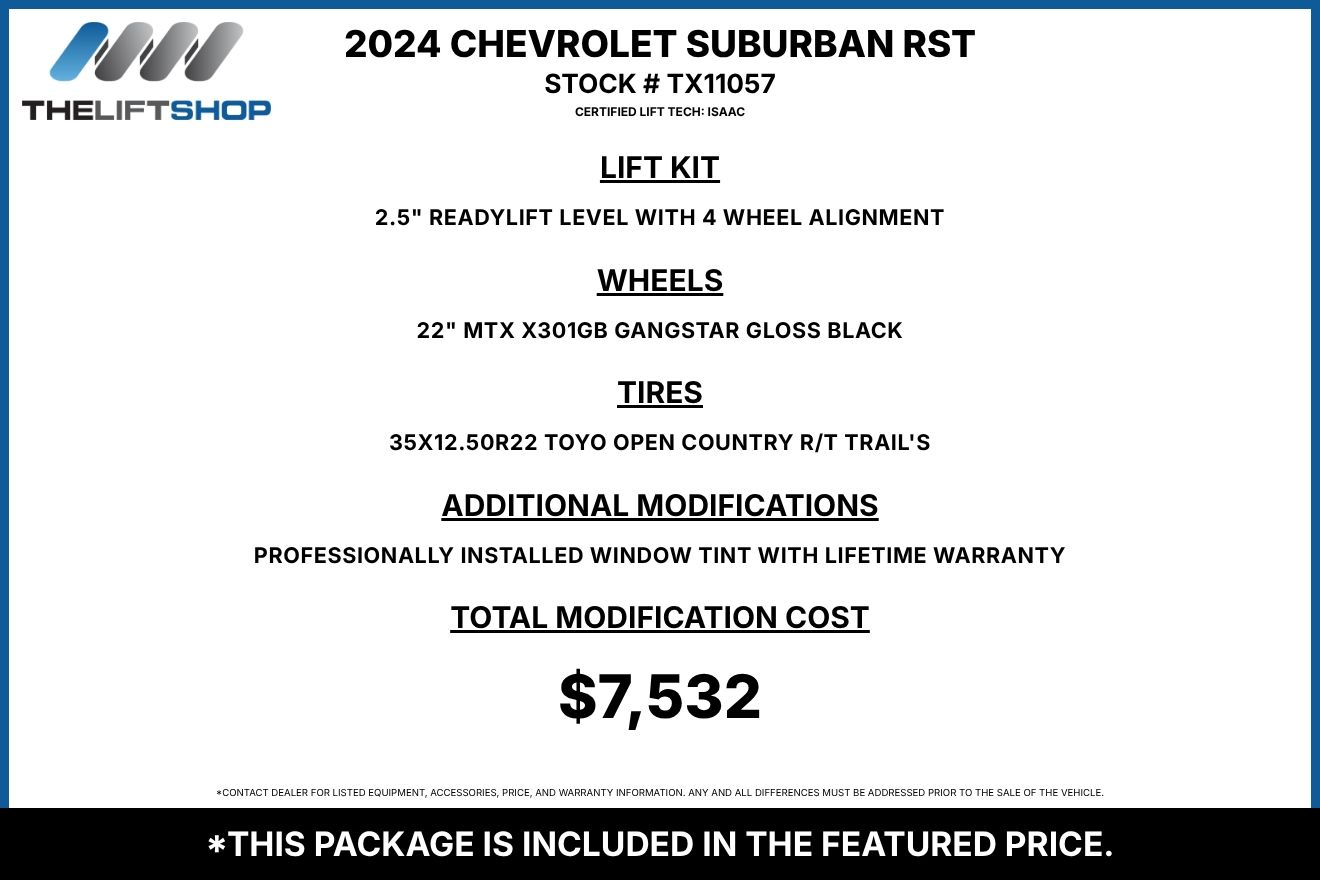 2024 Chevrolet Suburban RST Image 3