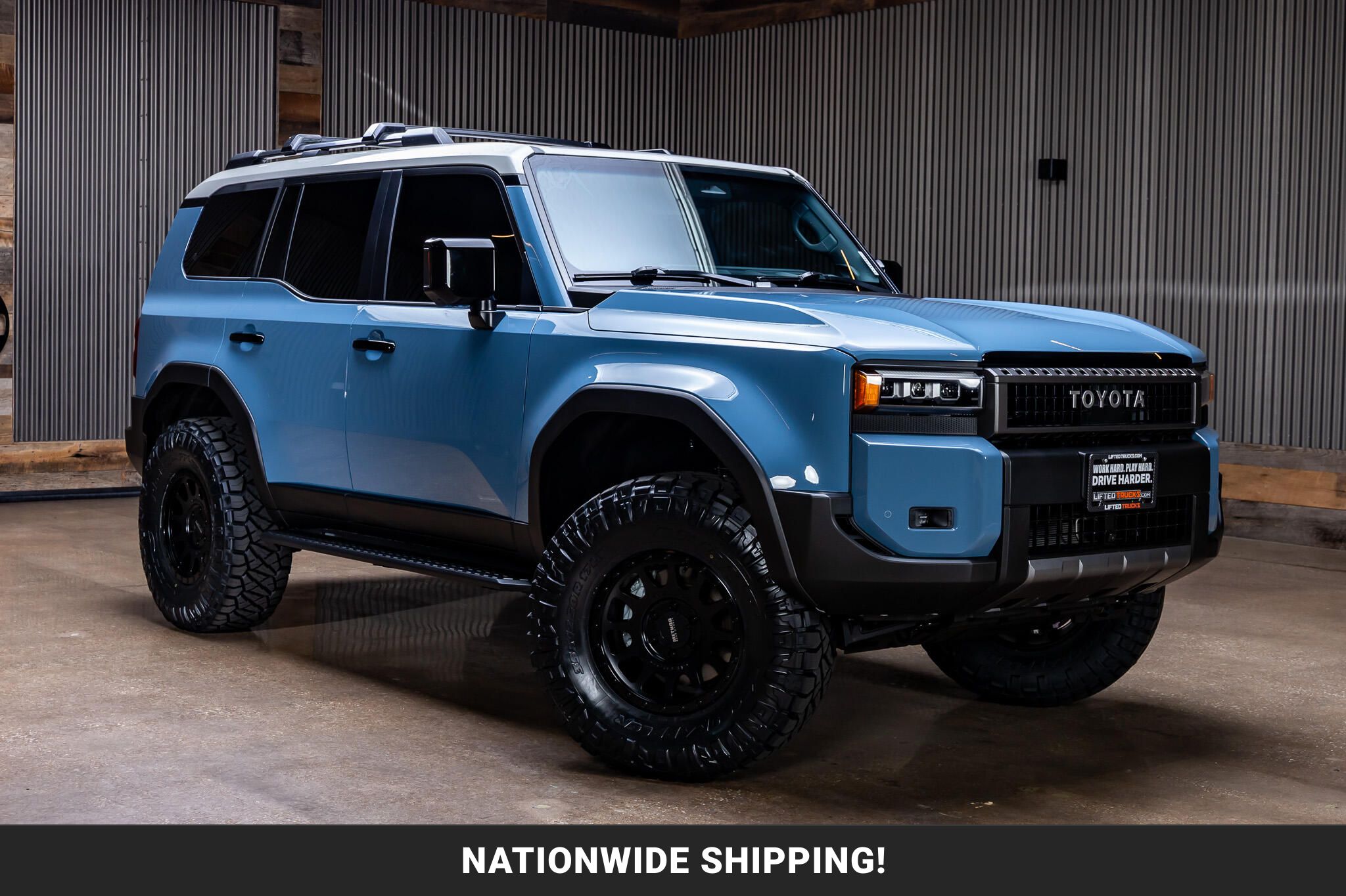 Heritage Blue w/Grayscape Roof 2026 Toyota Land Cruiser SUV / Crossover Four-Wheel Drive Automatic