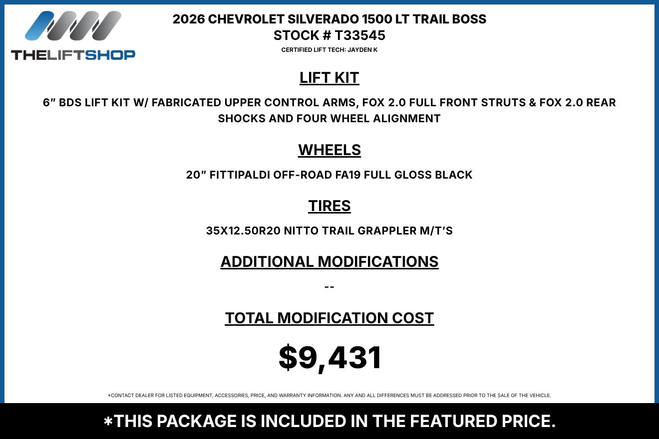 2026 Chevrolet Silverado 1500 LT Trail Boss Crew Cab Image 2