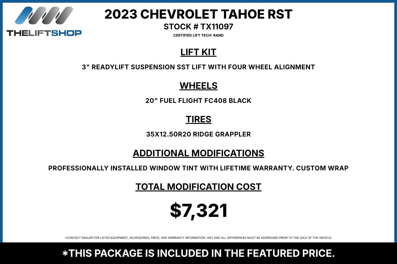 2023 Chevrolet Tahoe RST Image 2