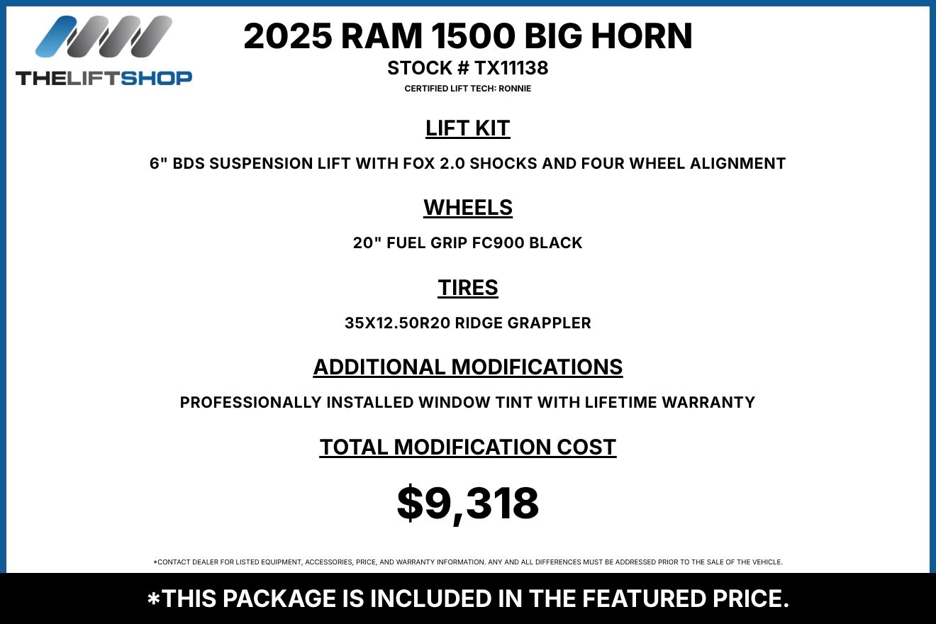 2025 Ram 1500 Big Horn Crew Cab Image 3