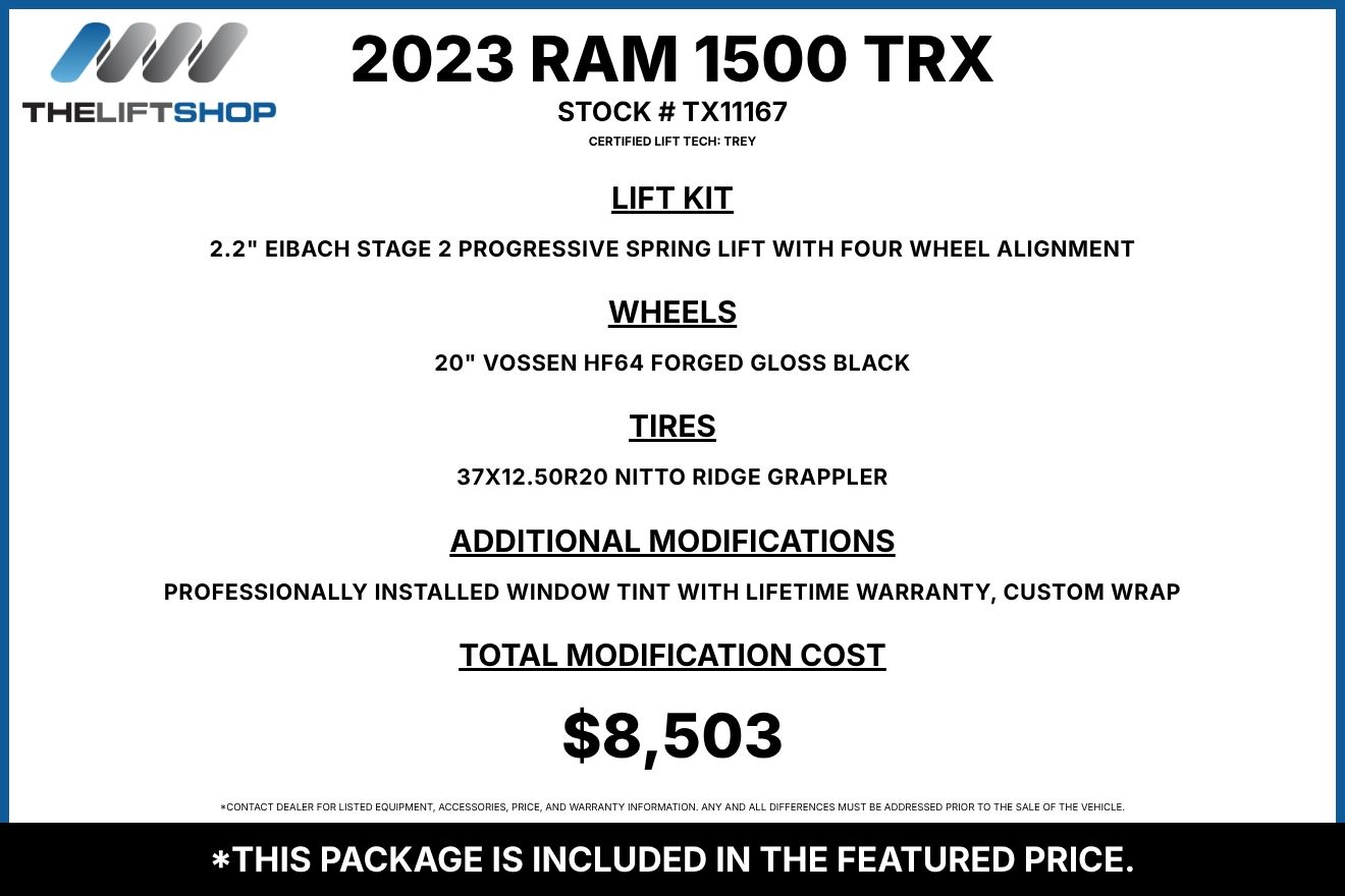 2023 Ram 1500 TRX Crew Cab Image 3