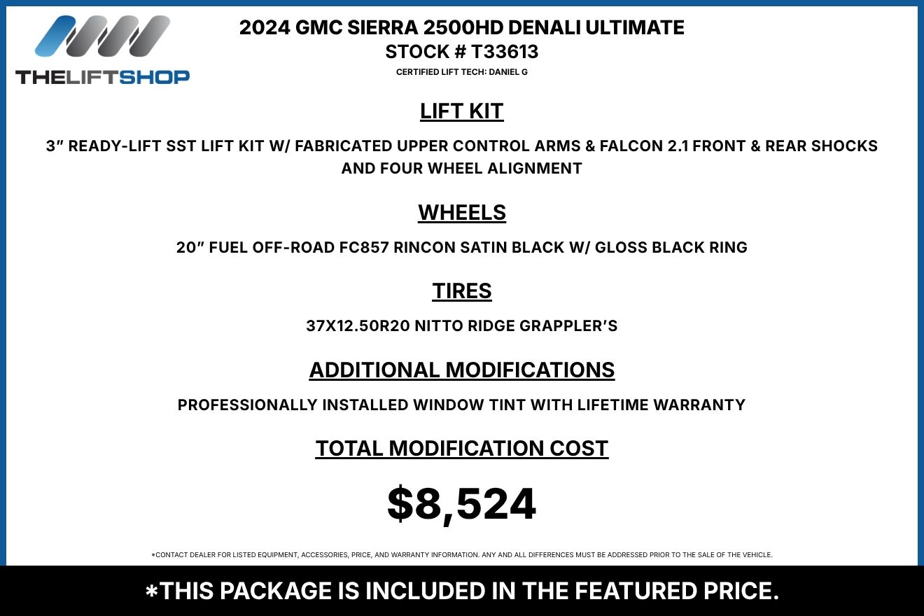 2024 GMC Sierra 2500HD Denali Ultimate Crew Cab Image 2