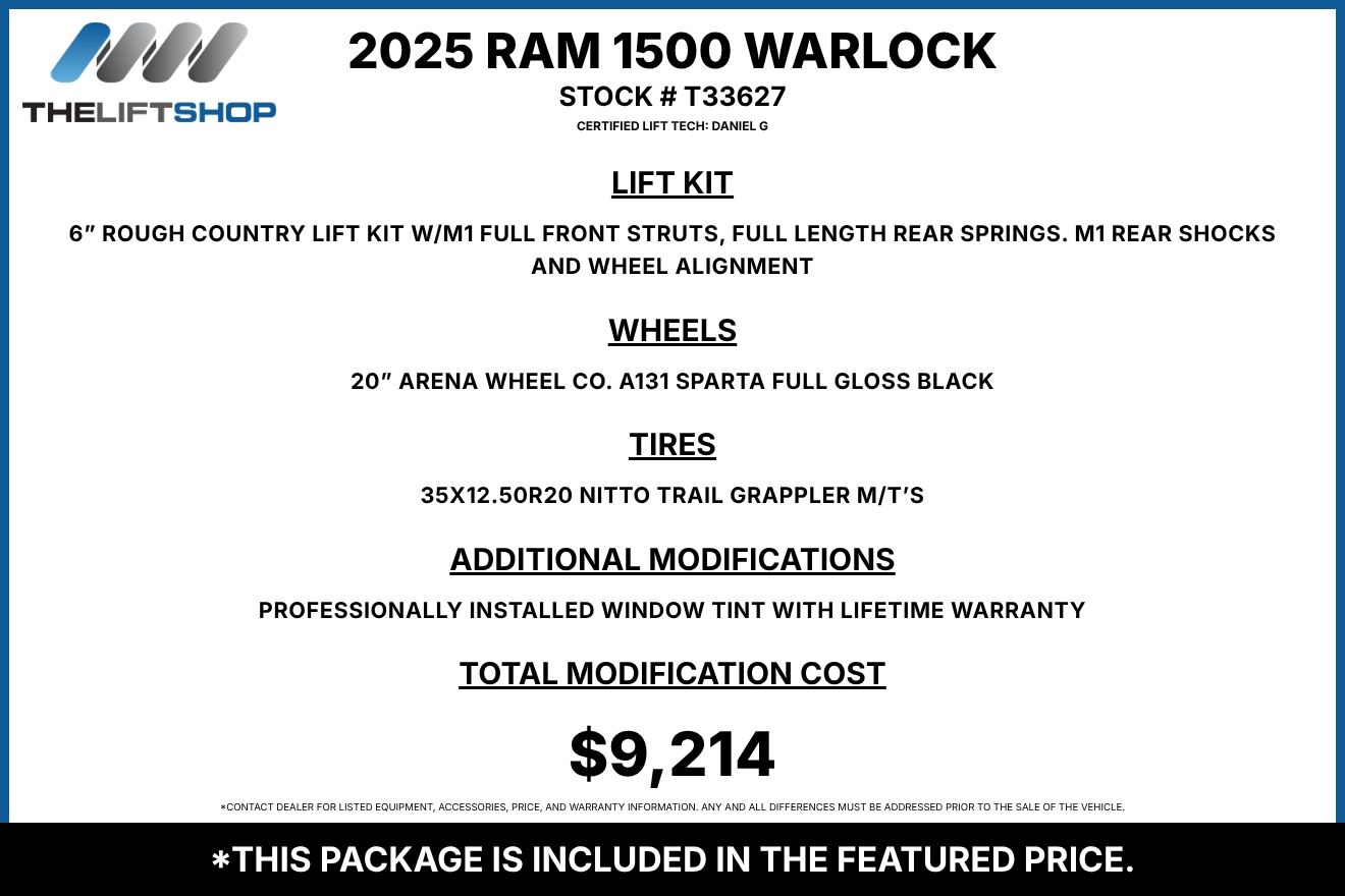 2025 Ram 1500 Warlock Crew Cab Image 2