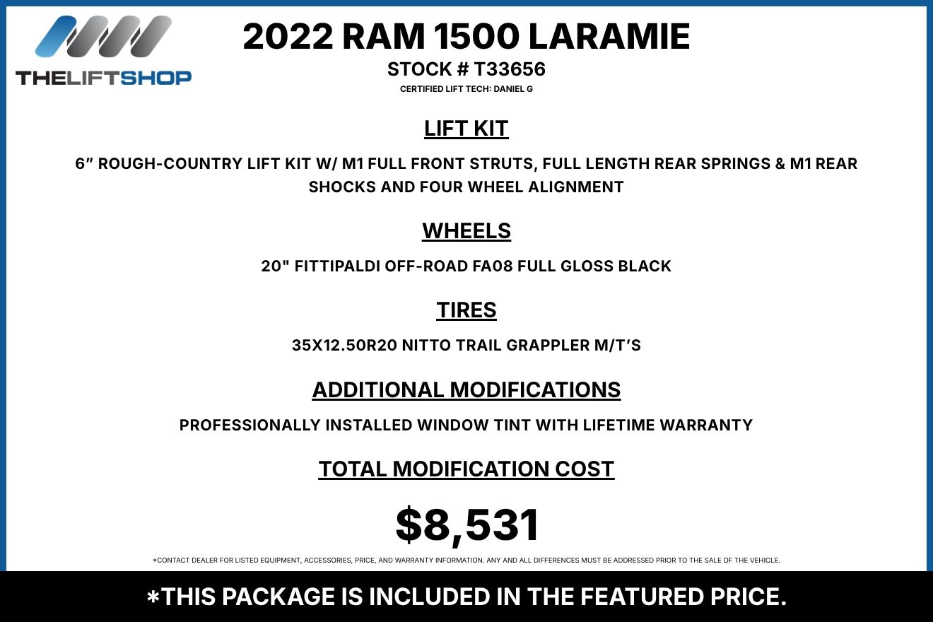 2022 Ram 1500 Laramie Crew Cab Image 2