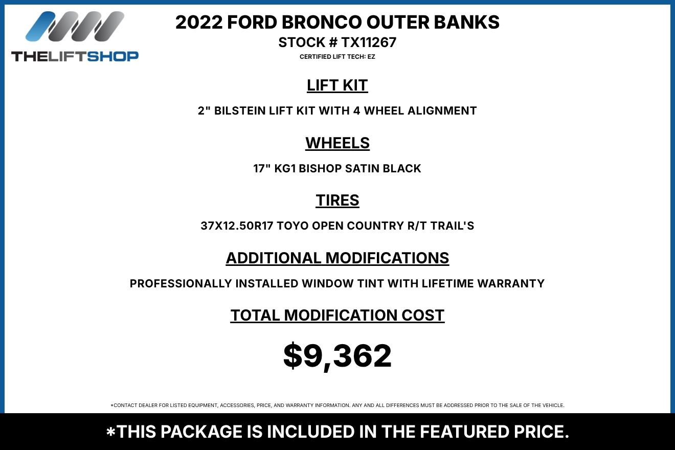 2022 Ford Bronco Outer Banks Image 2