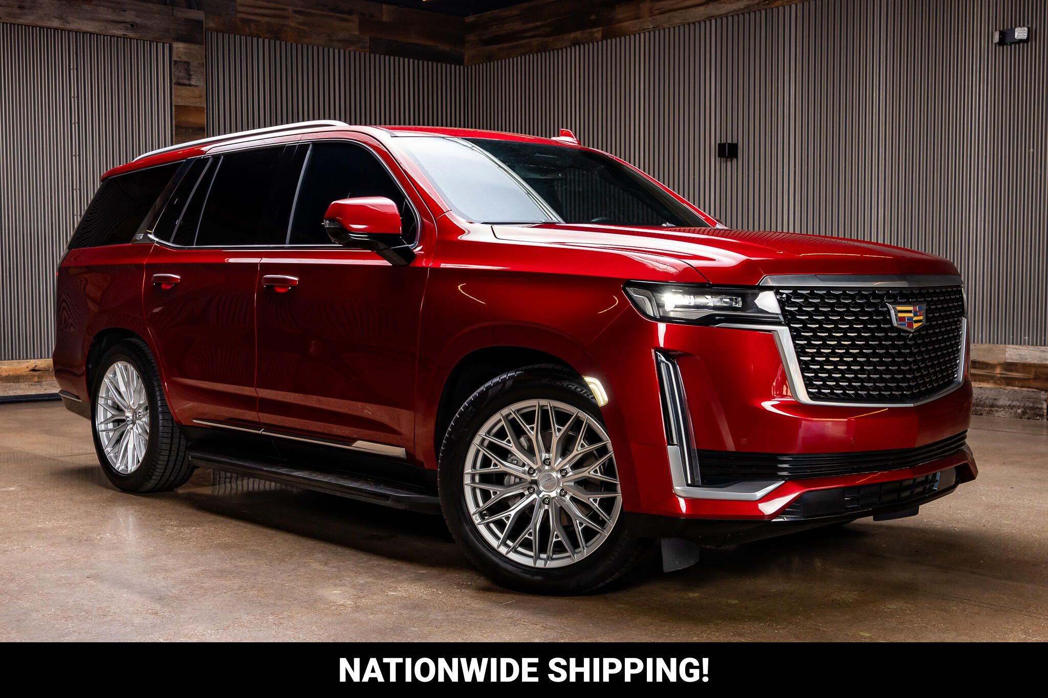Radiant Red Tintcoat 2023 Cadillac Escalade SUV / Crossover Rear-Wheel Drive Automatic
