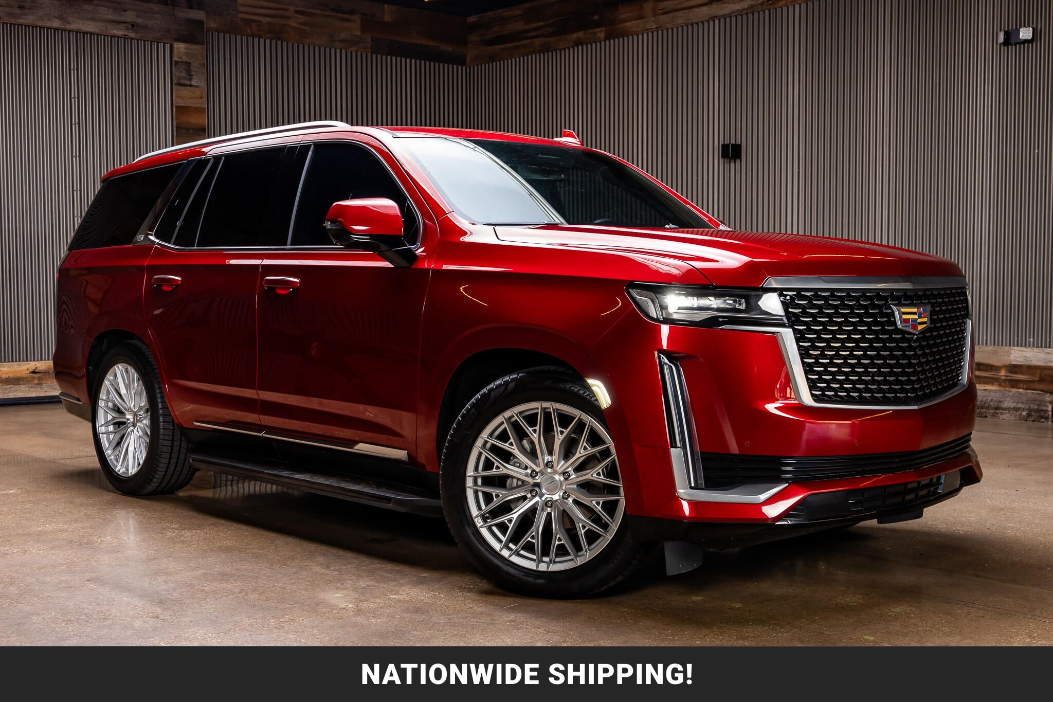 Radiant Red Tintcoat 2023 Cadillac Escalade SUV / Crossover Rear-Wheel Drive Automatic