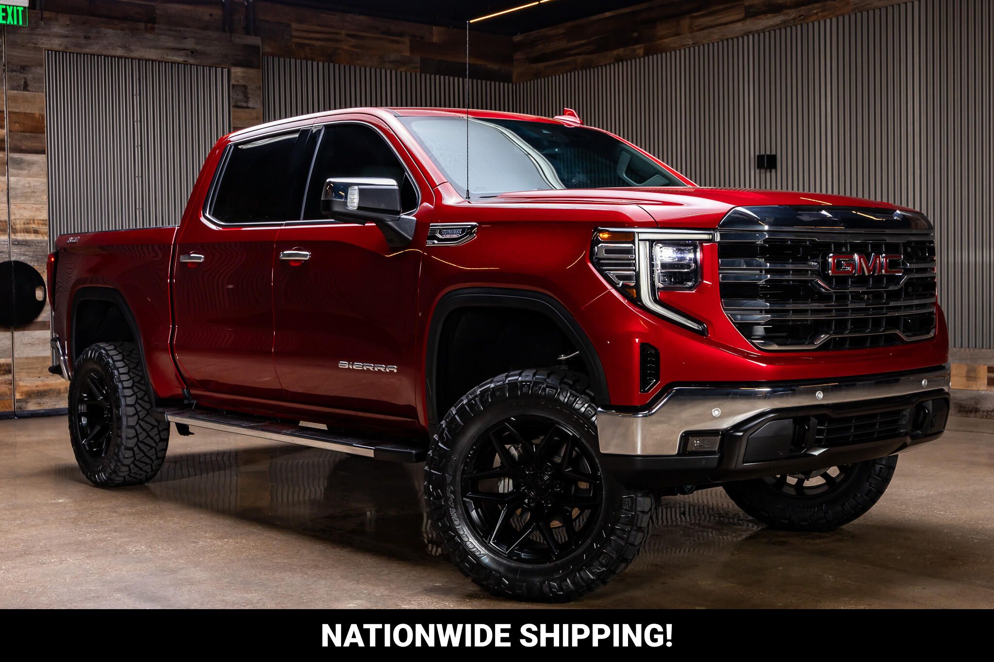 Cayenne Red Tintcoat 2022 GMC Sierra 1500 Pickup Truck Four-Wheel Drive Automatic