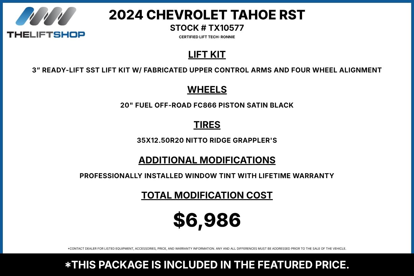 2024 Chevrolet Tahoe RST Image 2