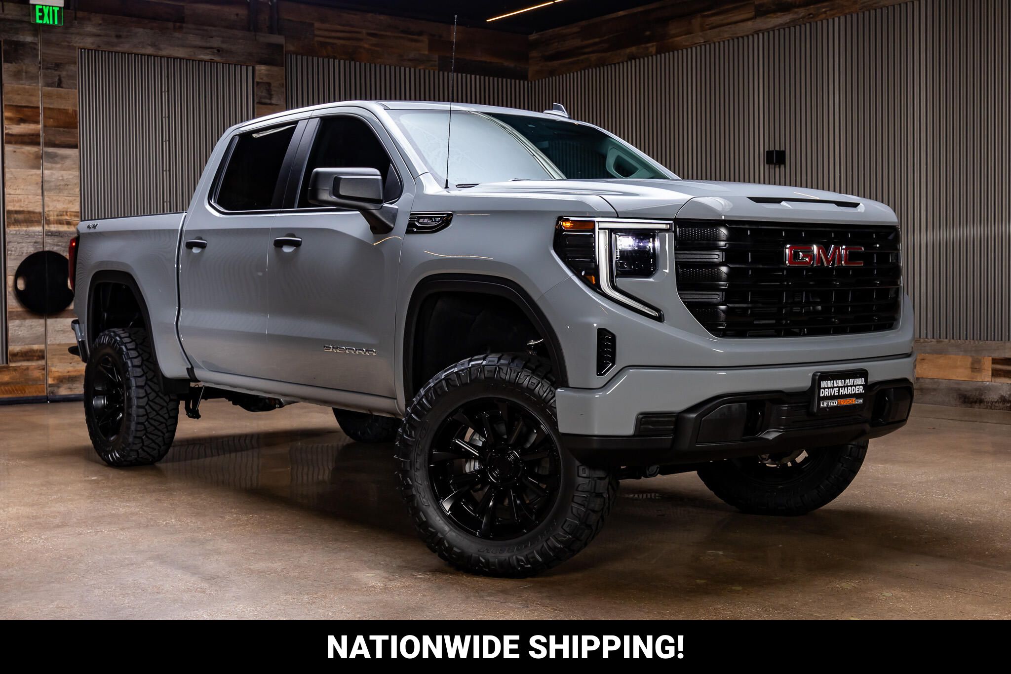 Thunderstorm Gray 2025 GMC Sierra 1500 Pickup Truck Four-Wheel Drive Automatic