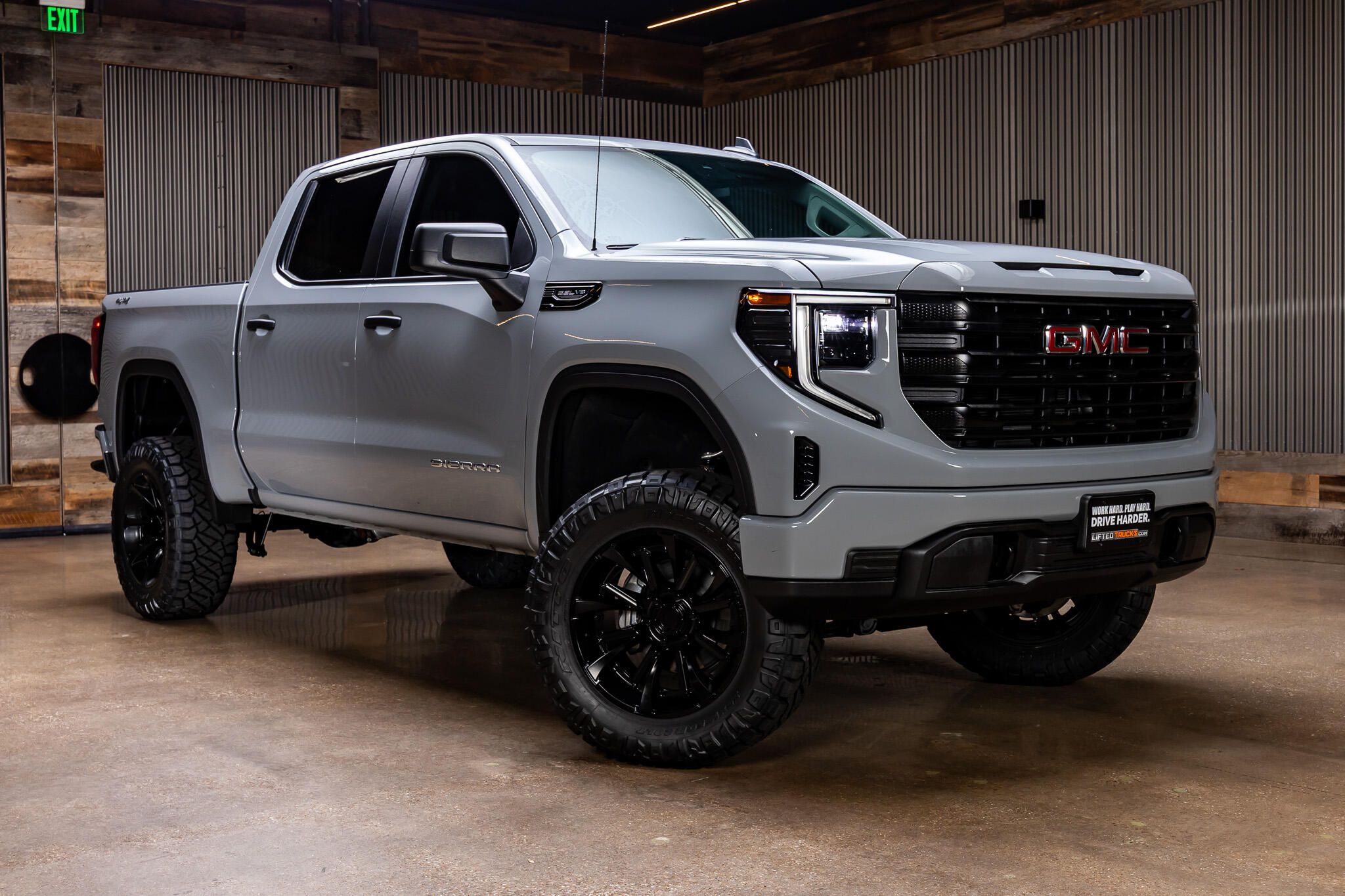 Thunderstorm Gray 2025 GMC Sierra 1500 Pickup Truck Four-Wheel Drive Automatic