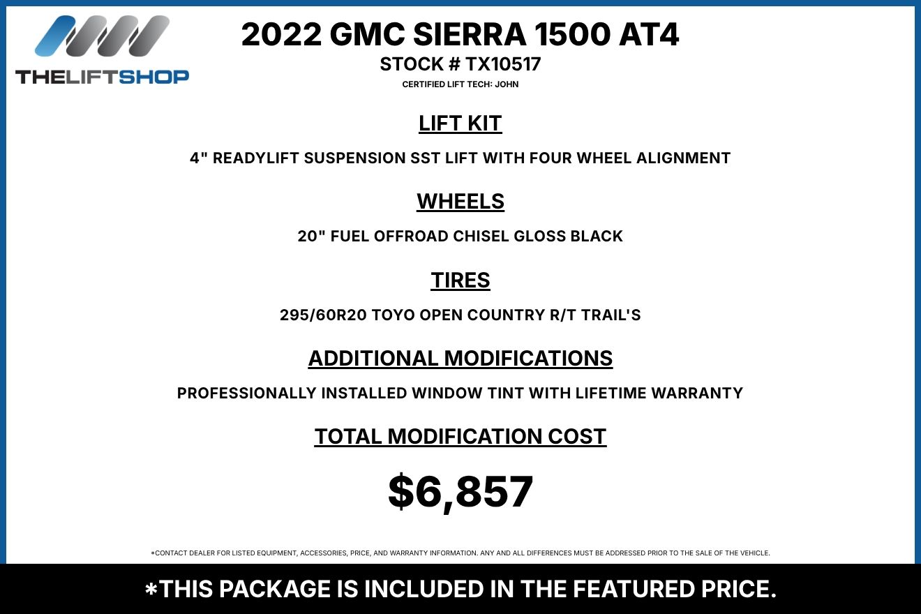 2022 GMC Sierra 1500 AT4 Crew Cab Image 3