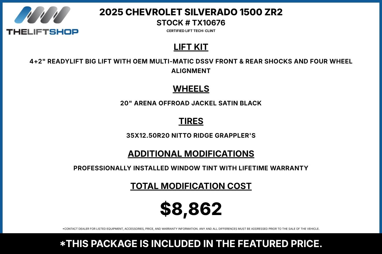 2025 Chevrolet Silverado 1500 ZR2 Crew Cab Image 2