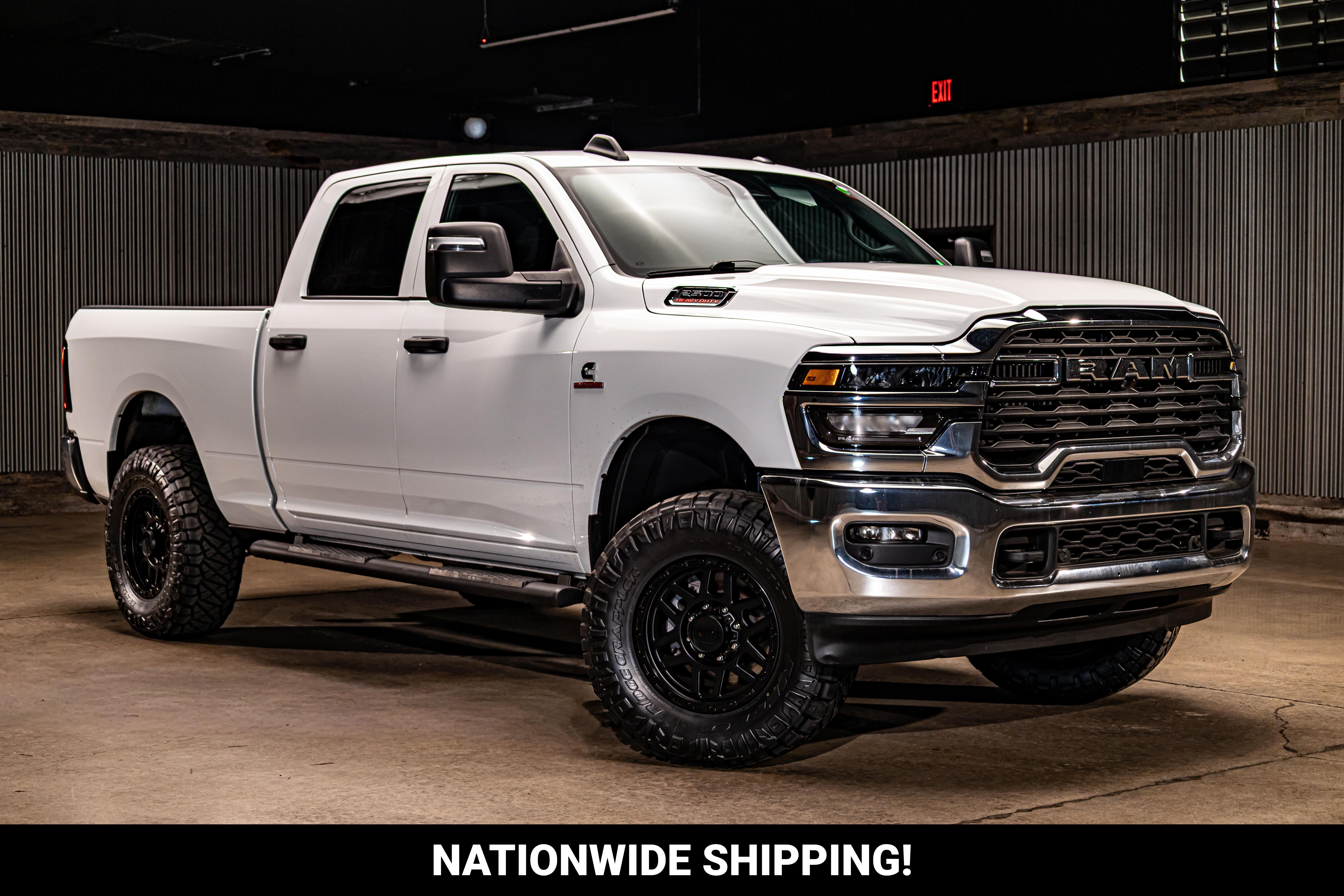 Bright White Clear Coat 2025 RAM 2500 Pickup Truck Four-Wheel Drive Automatic