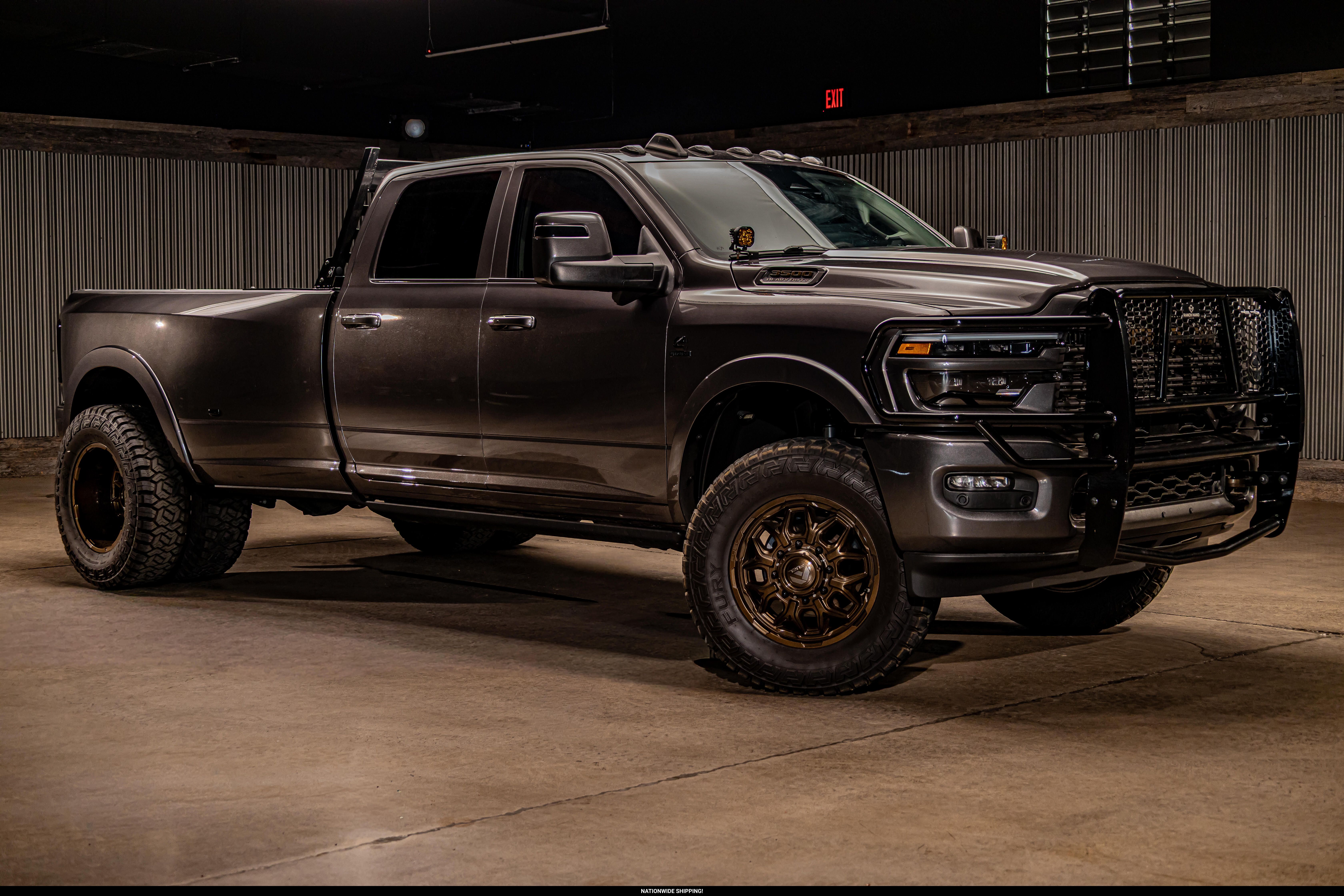 Gray (Granite Crystal Metallic Clear Coat) 2025 RAM 3500 Pickup Truck Four-Wheel Drive Automatic