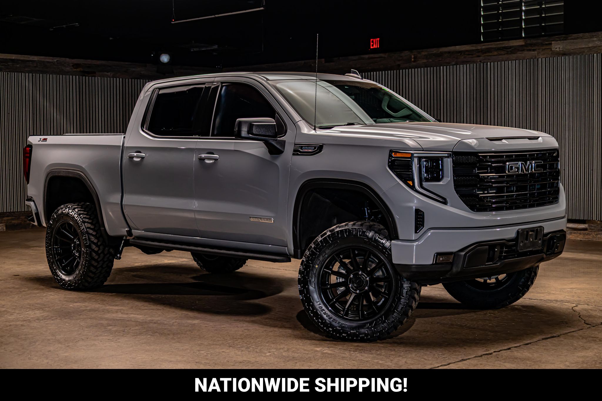 Thunderstorm Gray 2024 GMC Sierra 1500 Pickup Truck Four-Wheel Drive Automatic