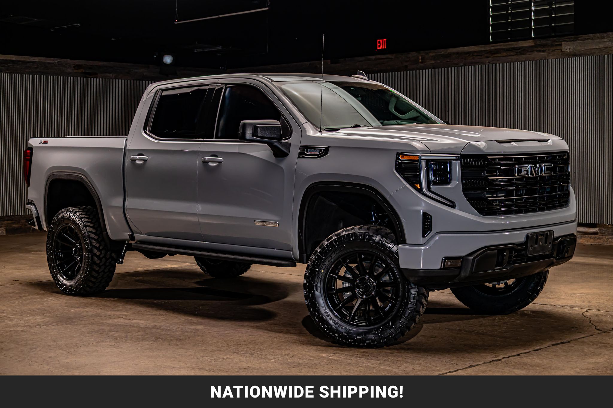 Thunderstorm Gray 2024 GMC Sierra 1500 Pickup Truck Four-Wheel Drive Automatic