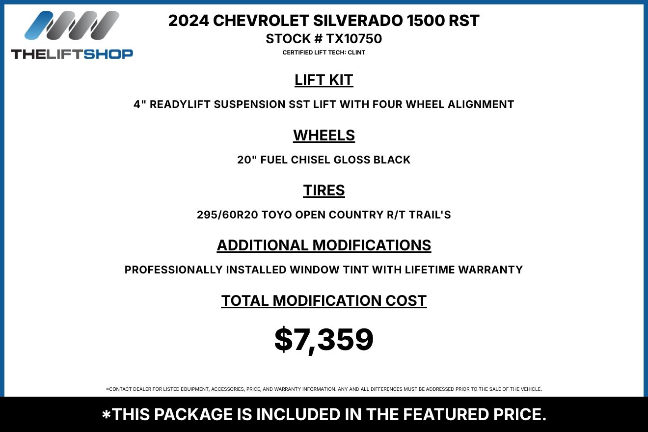 2024 Chevrolet Silverado 1500 RST Crew Cab Image 3