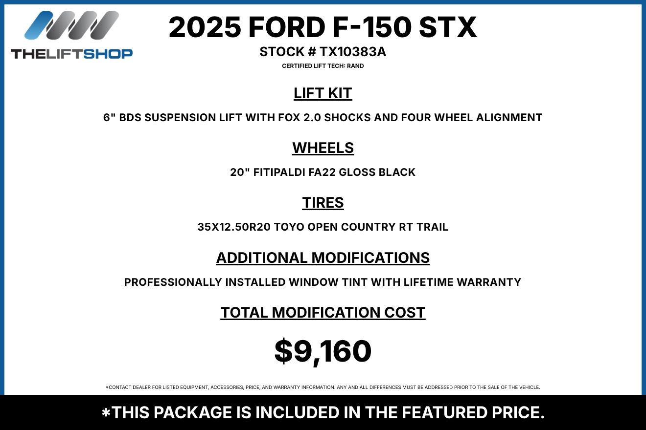 2025 Ford F-150 STX SuperCrew Image 3