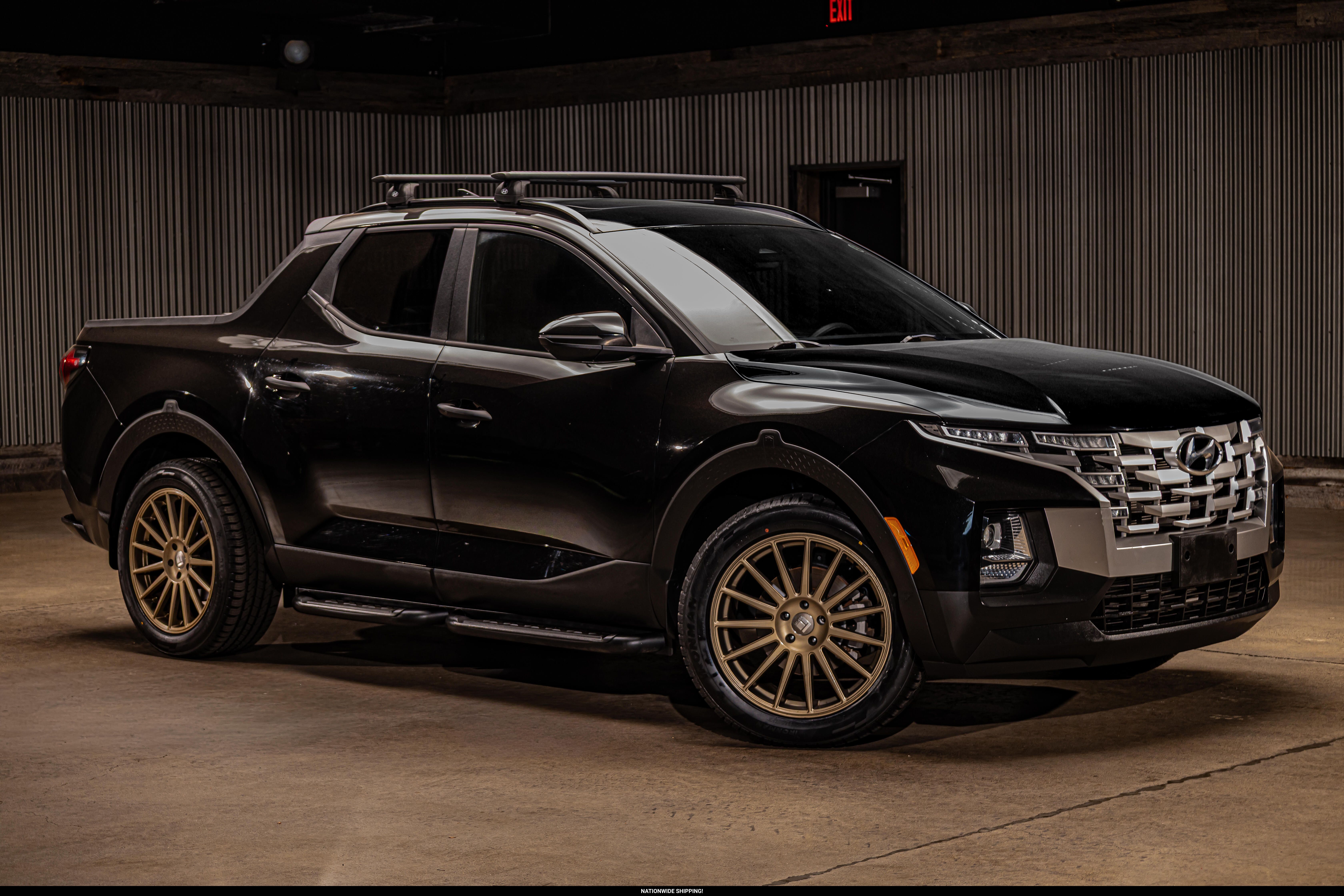 Phantom Black 2022 Hyundai Santa Cruz Pickup Truck All-Wheel Drive Automatic