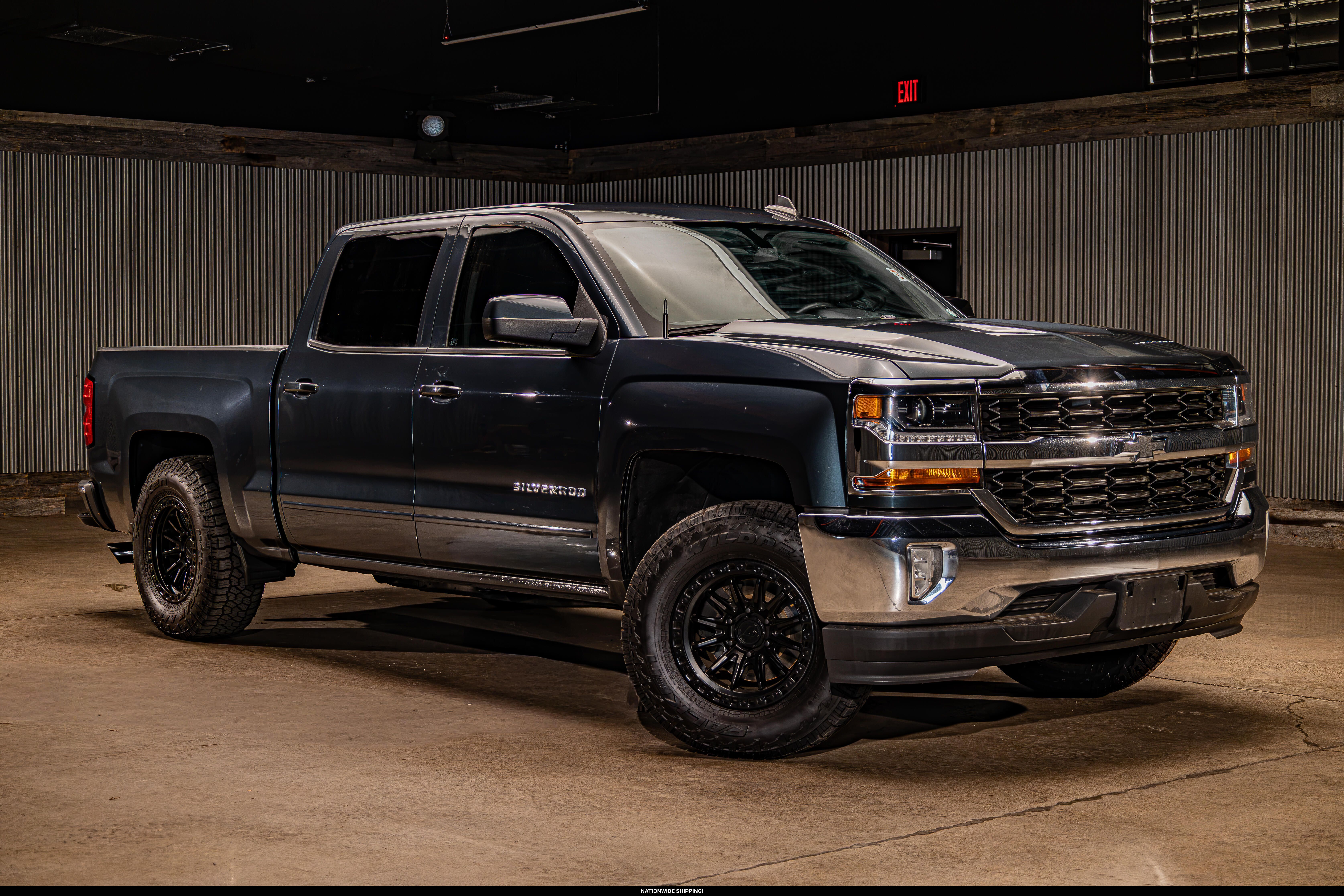 Gray (Graphite Metallic) 2017 Chevrolet Silverado 1500 Pickup Truck 4X2 Automatic