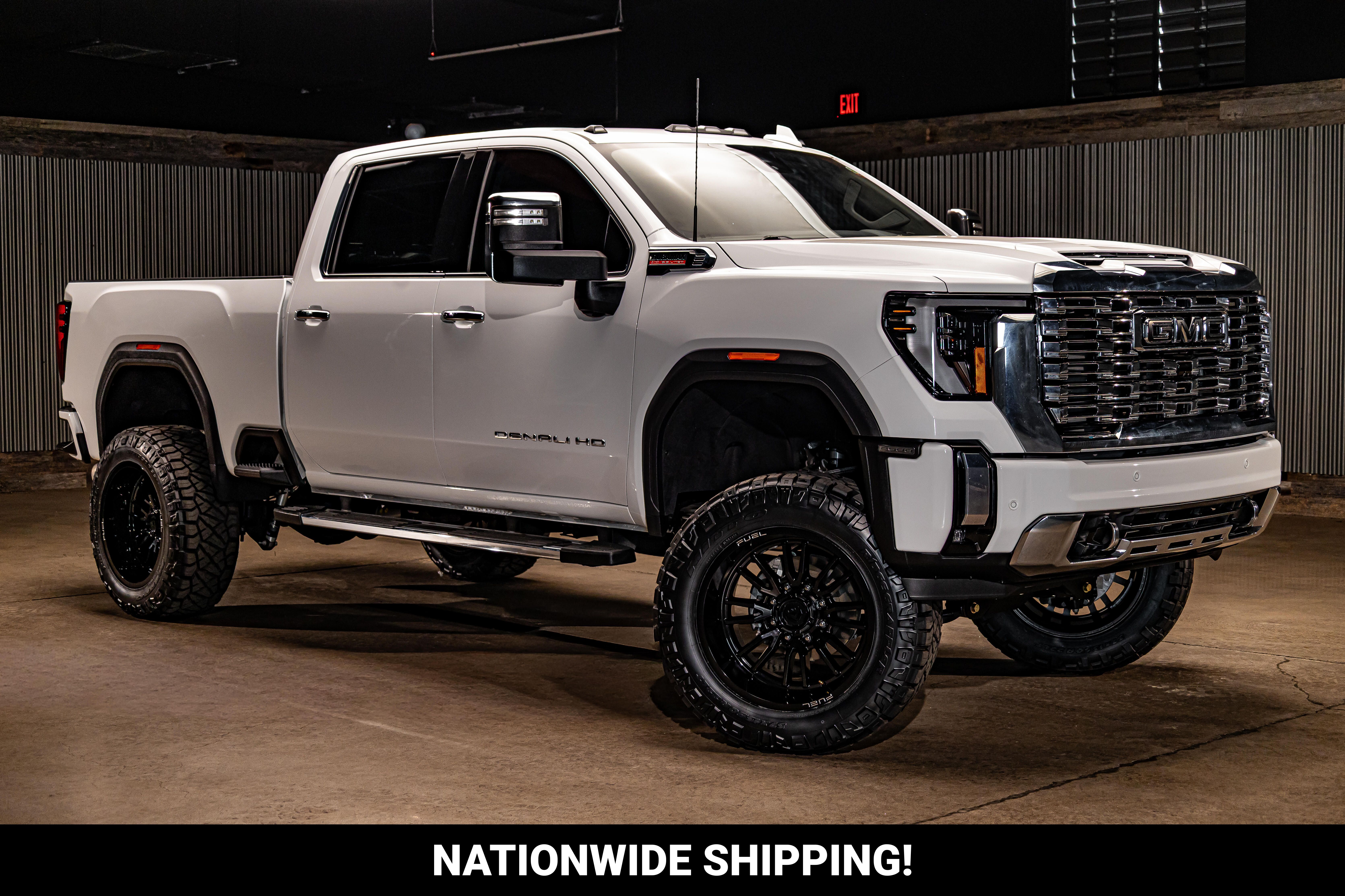 Summit White 2024 GMC Sierra 2500HD Pickup Truck Four-Wheel Drive Automatic