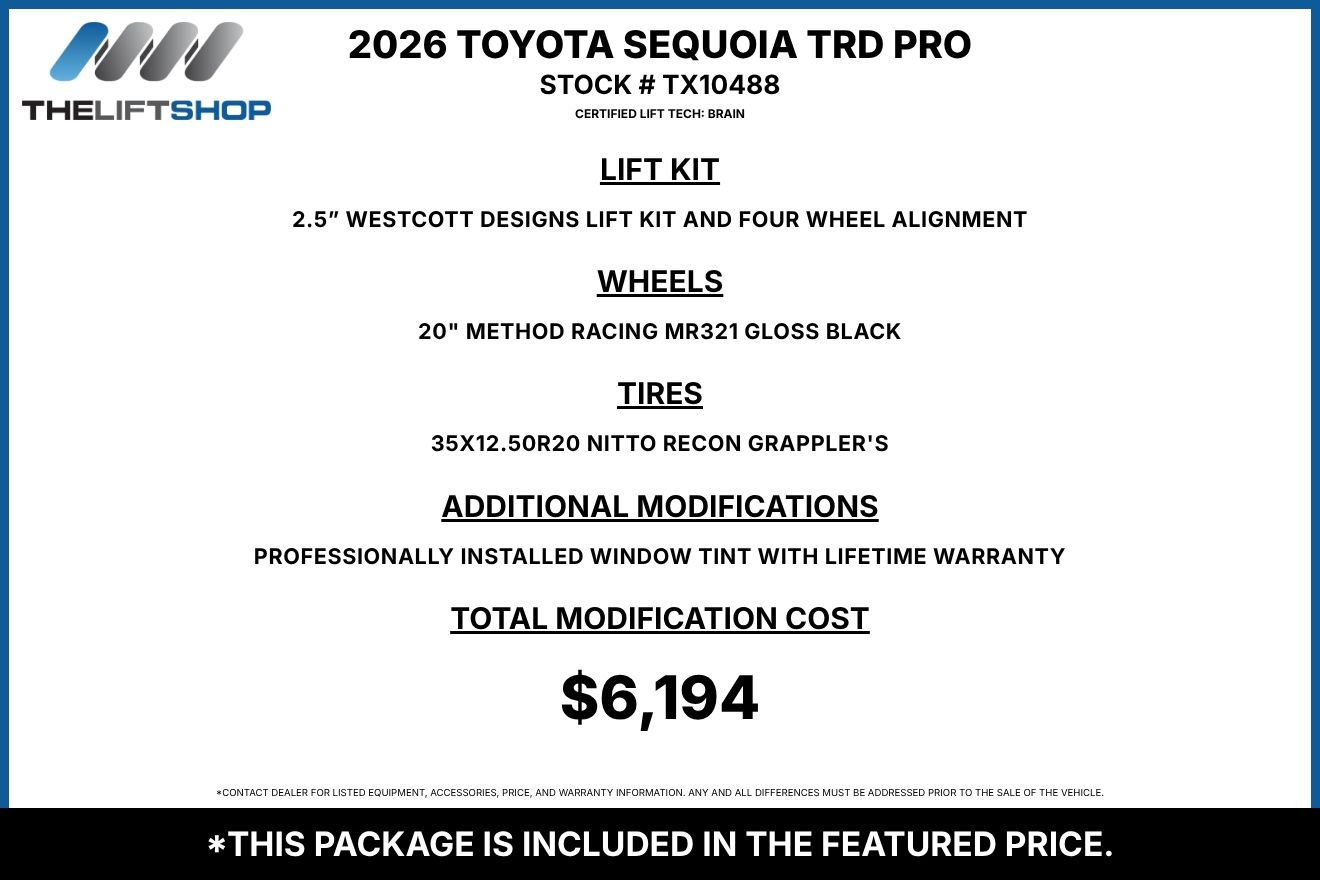 2026 Toyota Sequoia TRD Pro Image 2