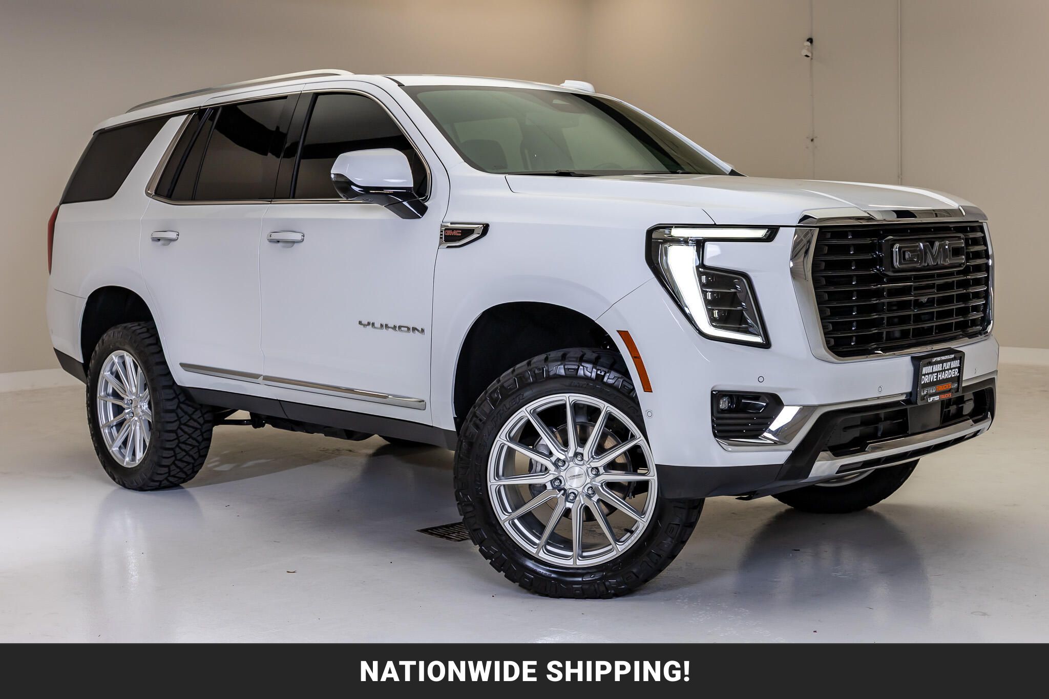 Summit White 2025 GMC Yukon SUV / Crossover Four-Wheel Drive Automatic