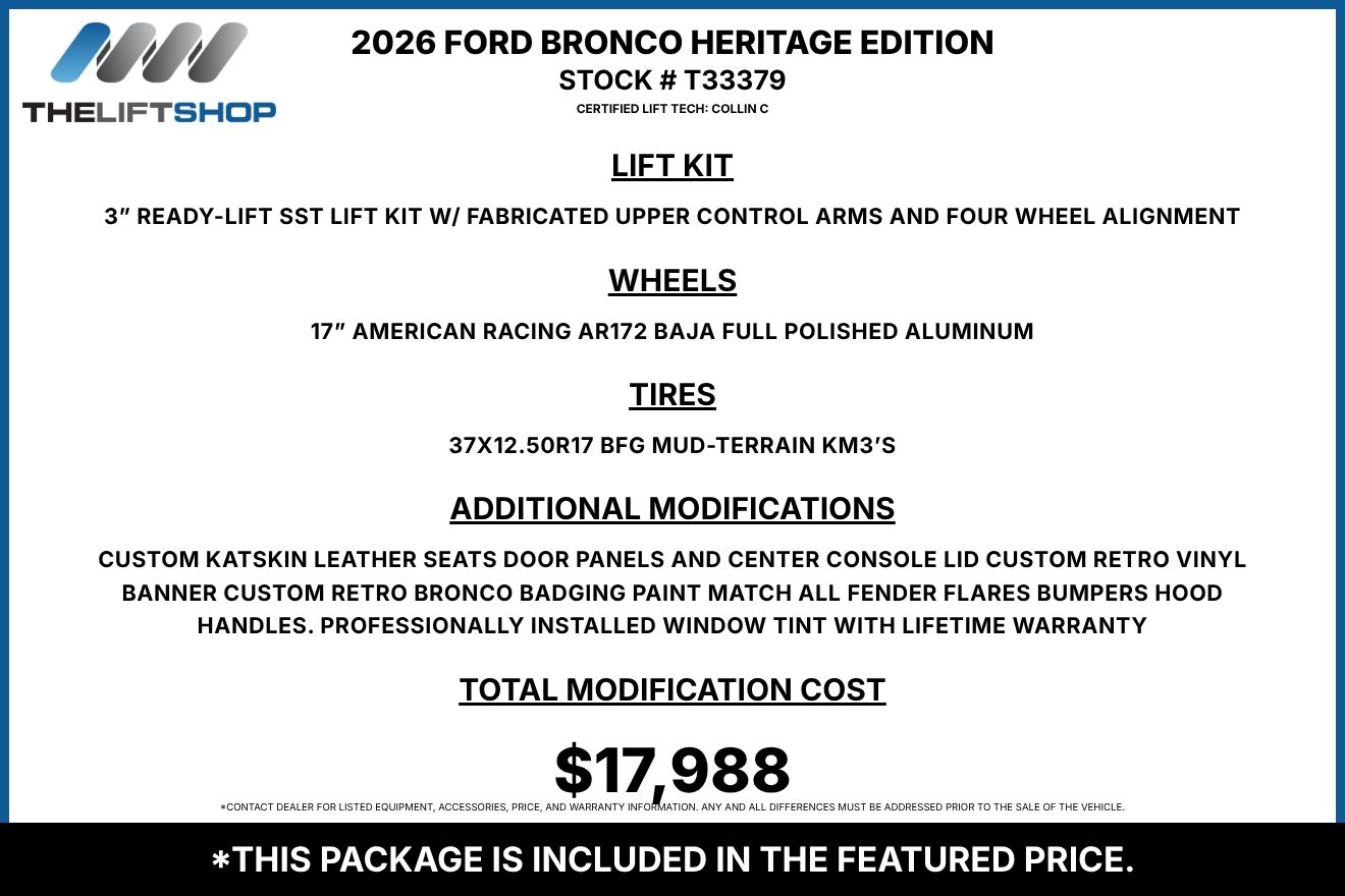 2026 Ford Bronco Heritage Edition Image 2
