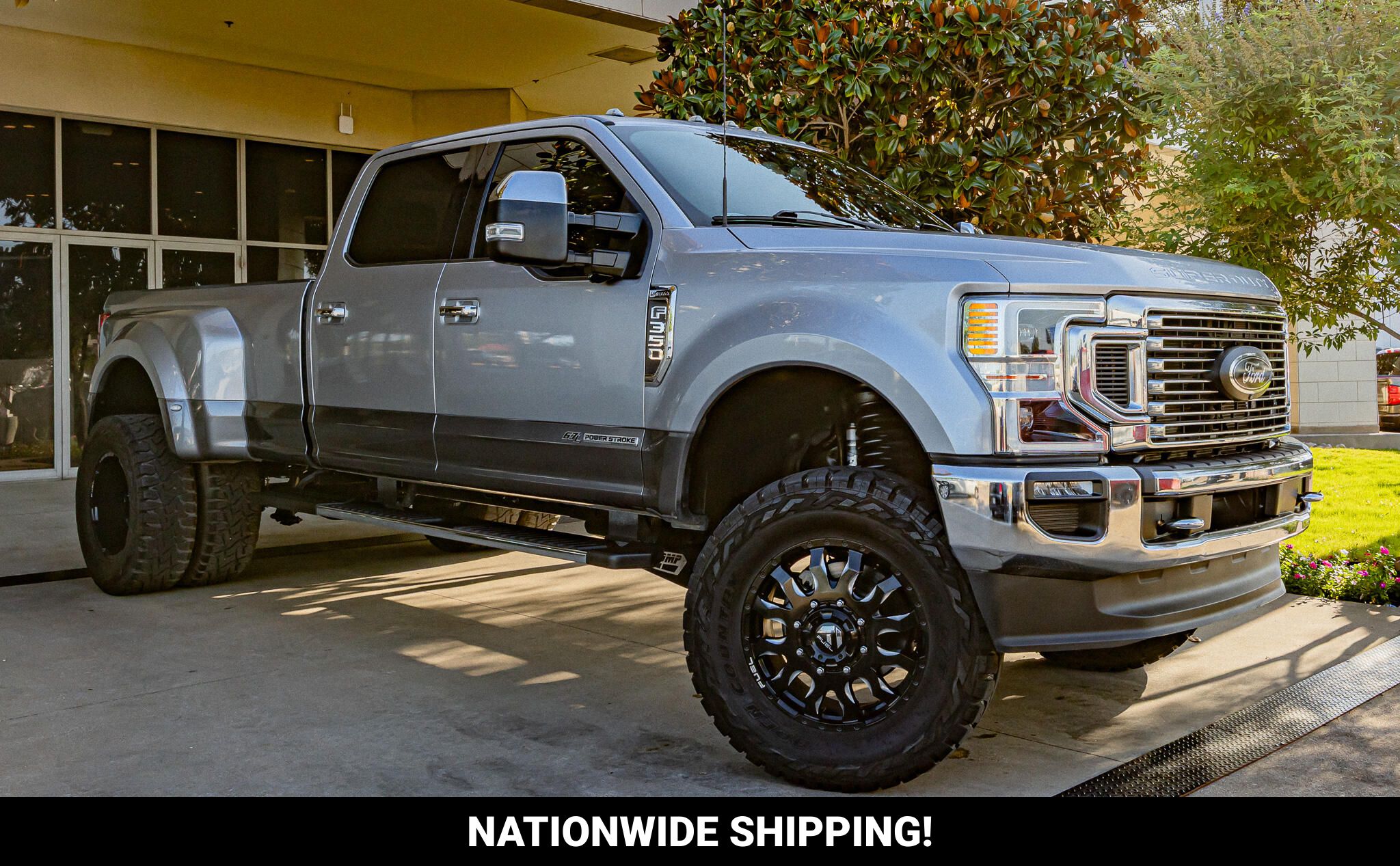 Iconic Silver/Carbonized Gray 2022 Ford F-350 Super Duty Pickup Truck Four-Wheel Drive Automatic
