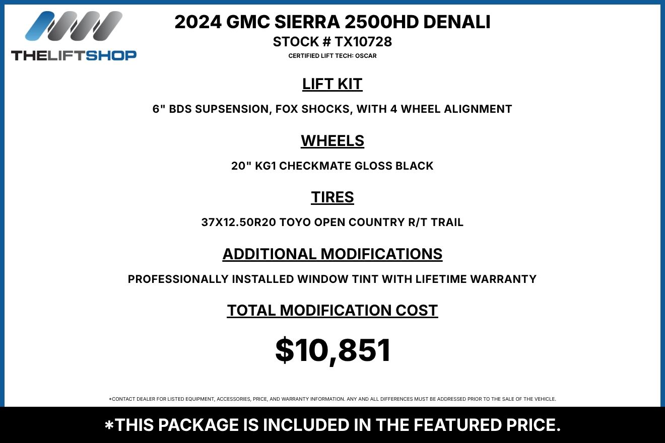 2024 GMC Sierra 2500HD Denali Crew Cab Image 2