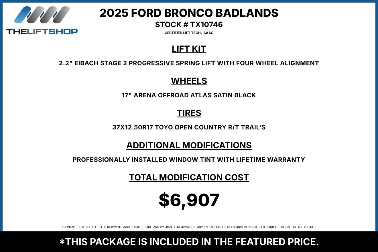 2025 Ford Bronco Badlands Image 2