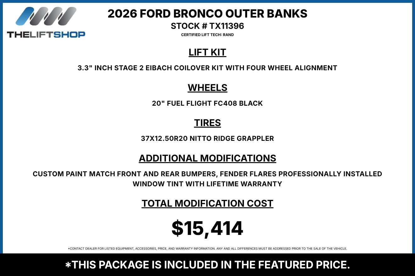 2026 Ford Bronco Outer Banks Image 3