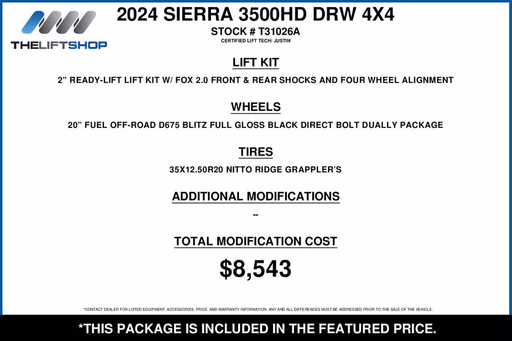 2024 GMC Sierra 3500HD Denali Reserve Crew Cab Image 2
