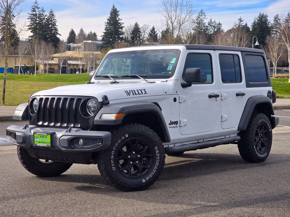 2020 Jeep Wrangler Unlimited Willys Image 1