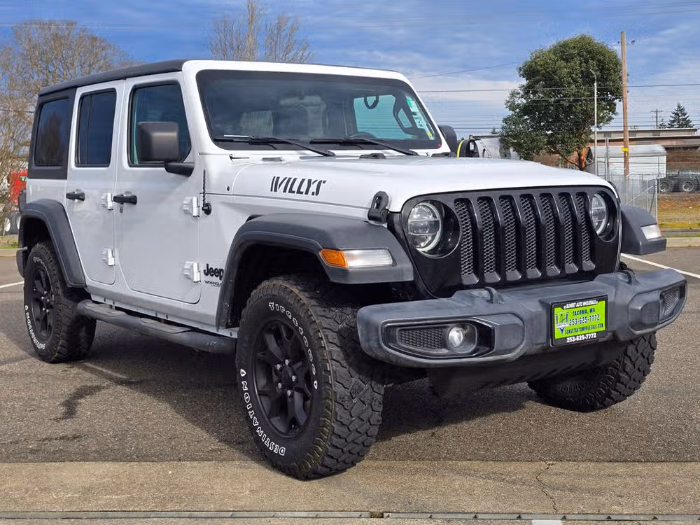 2020 Jeep Wrangler Unlimited Willys Image 7