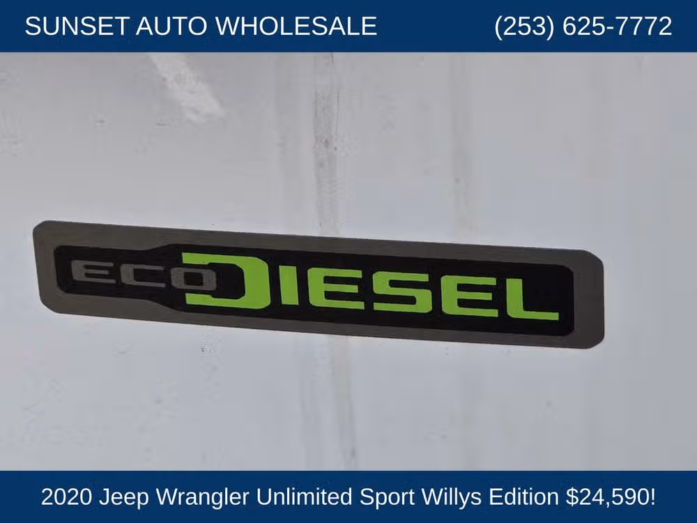 2020 Jeep Wrangler Unlimited Willys Image 27
