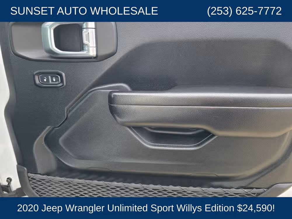 2020 Jeep Wrangler Unlimited Willys Image 21