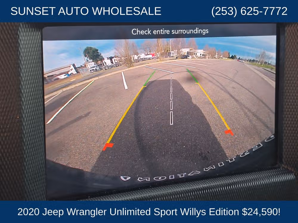 2020 Jeep Wrangler Unlimited Willys Image 39