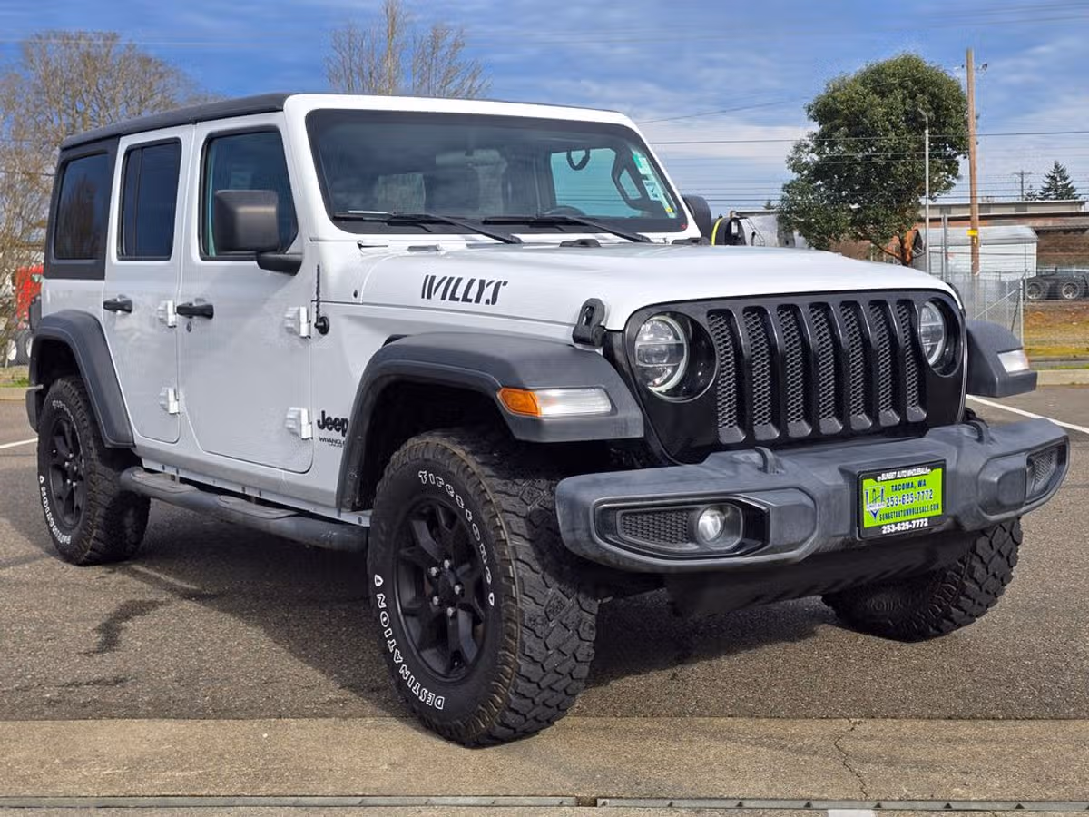 2020 Jeep Wrangler Unlimited Willys Image 7