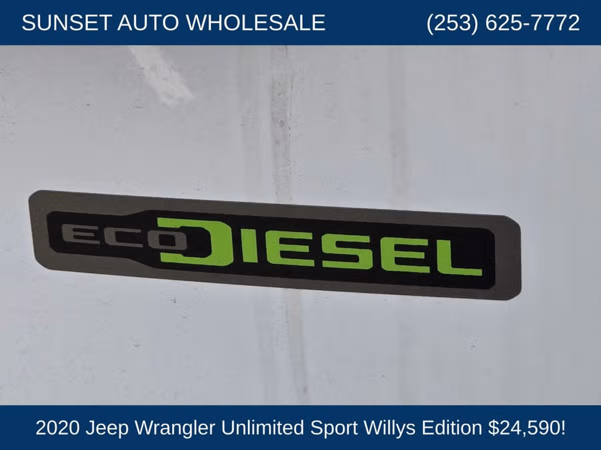 2020 Jeep Wrangler Unlimited Willys Image 27