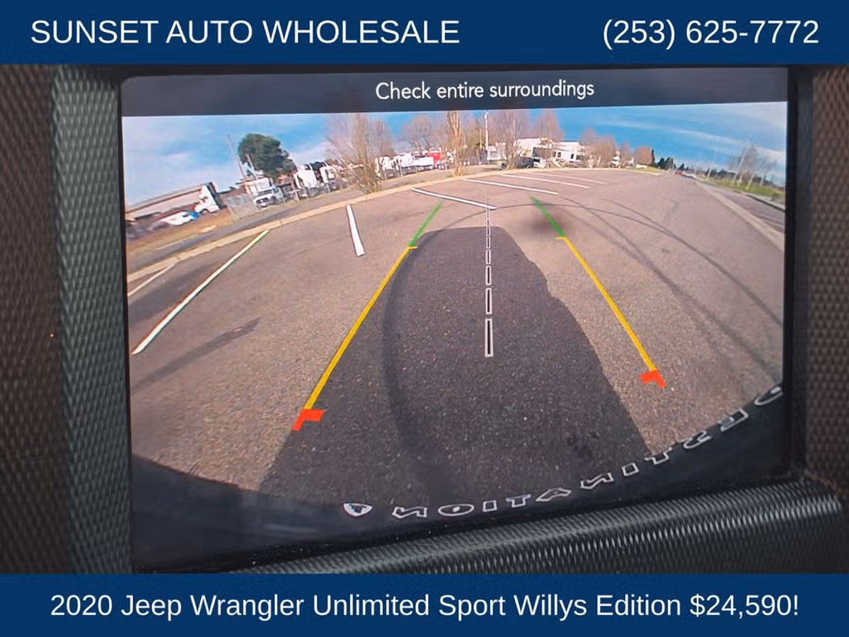 2020 Jeep Wrangler Unlimited Willys Image 39