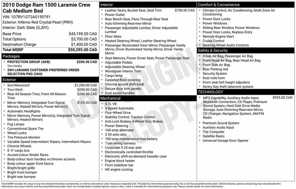 2010 Dodge Ram 1500 Laramie Quad Cab Image 40