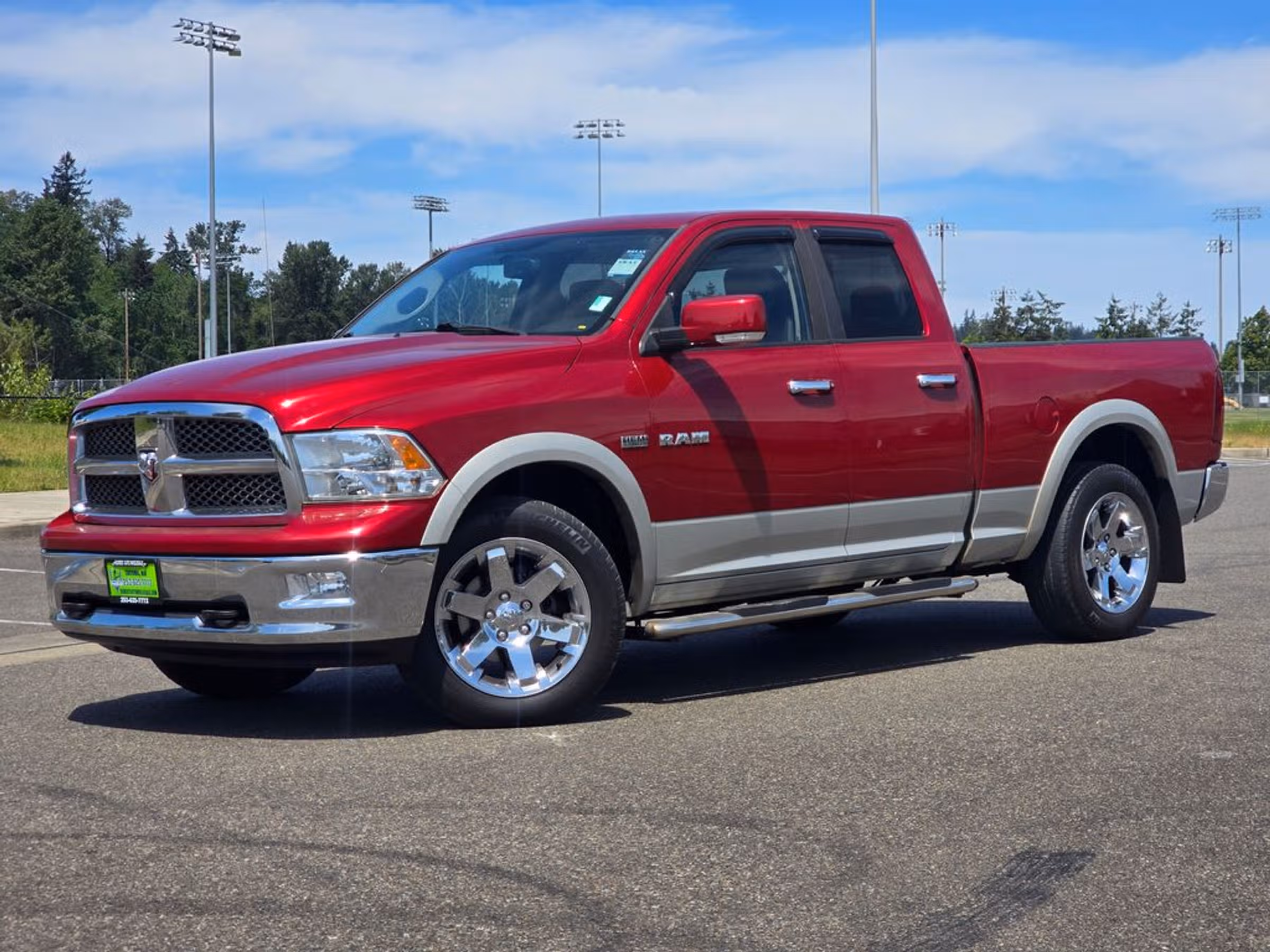 2010 Dodge Ram 1500 Laramie Quad Cab Image 1