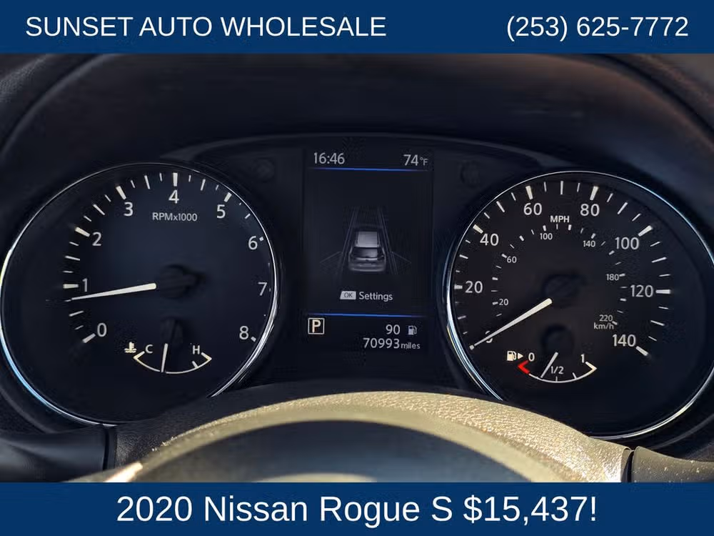 2020 Nissan Rogue S Crossover Image 30