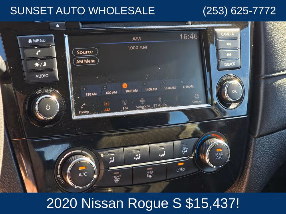 2020 Nissan Rogue S Crossover Image 34